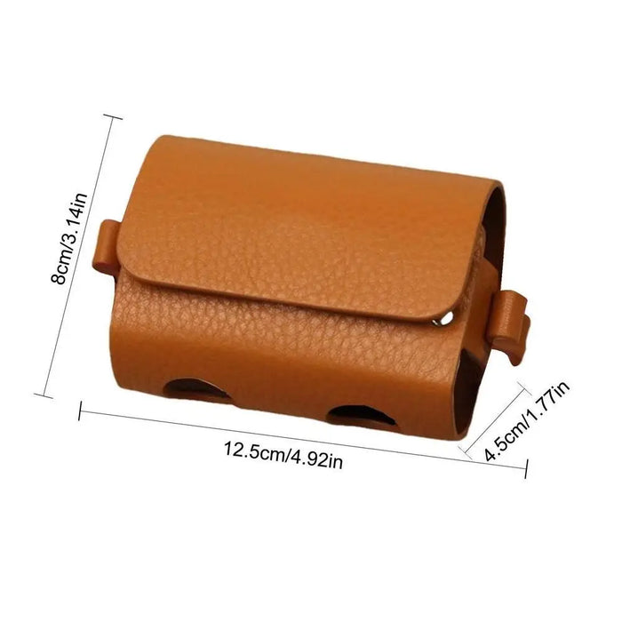 Golf Ball Storage Bag Waist Pouch with Clip