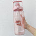 2L Motivational Clear Water Bottle - Flamin' Fitness