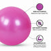 95cm Yoga Exercise Ball - Flamin' Fitness
