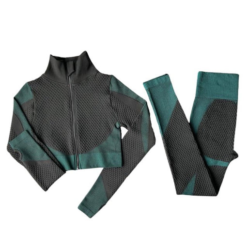 Agility Long-Sleeve & Leggings Gym Set - Flamin' Fitness