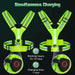 NightBright LED Running Vest - Flamin' Fitness
