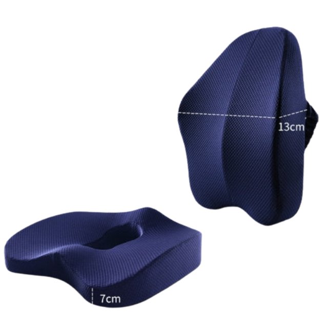 Orthopaedic Memory Foam Seat Cushion Support Set - Flamin' Fitness