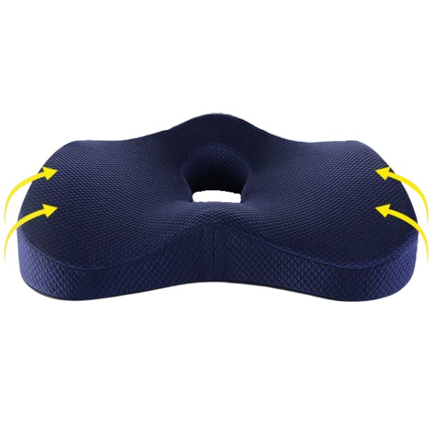Orthopaedic Memory Foam Seat Cushion Support Set - Flamin' Fitness