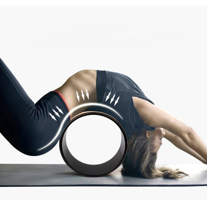 Wooden Yoga Wheel - Flamin' Fitness